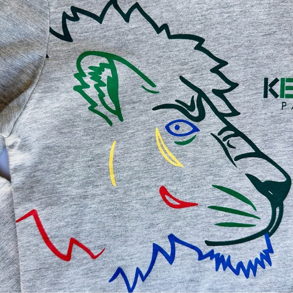 KENZO KIDS Geordan Lion Panther T-Shirt NWT - Picture 7 of 14